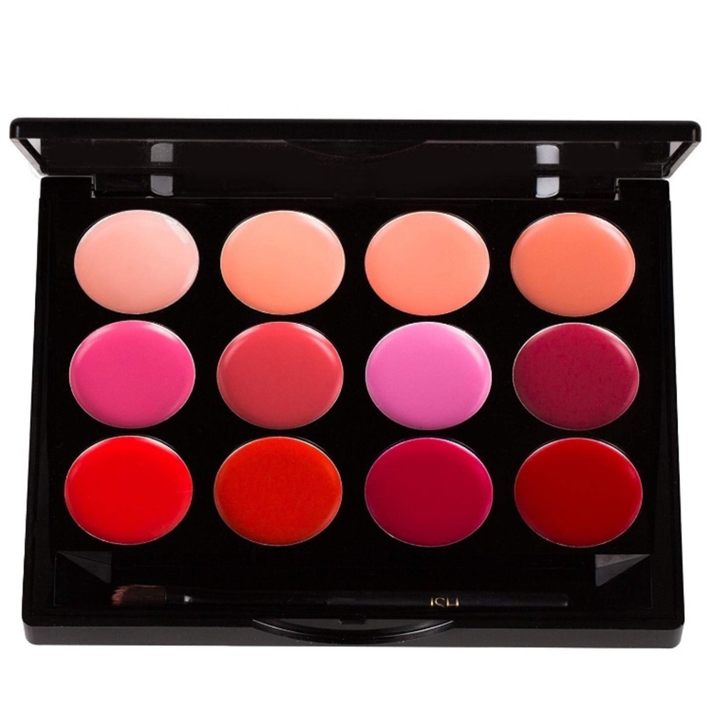 NIB ISH 12 Color Lip Palette
